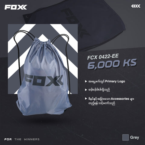 FOXX STRING BAG - GREY